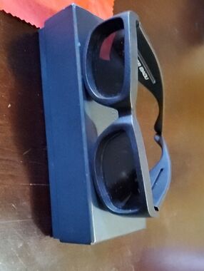 SPENCER BADUBlack THICK FRAMED Sunglasses with Matte Frame